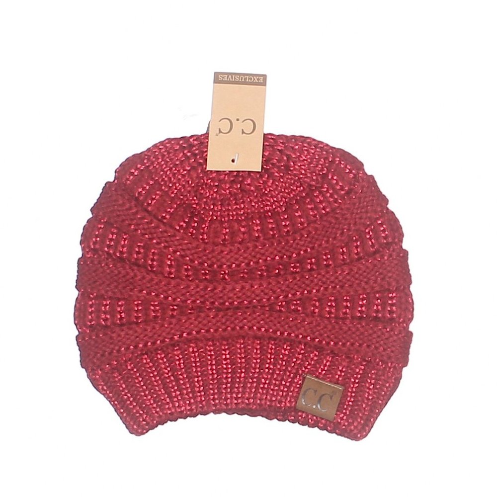 C.C Red Knit Hat